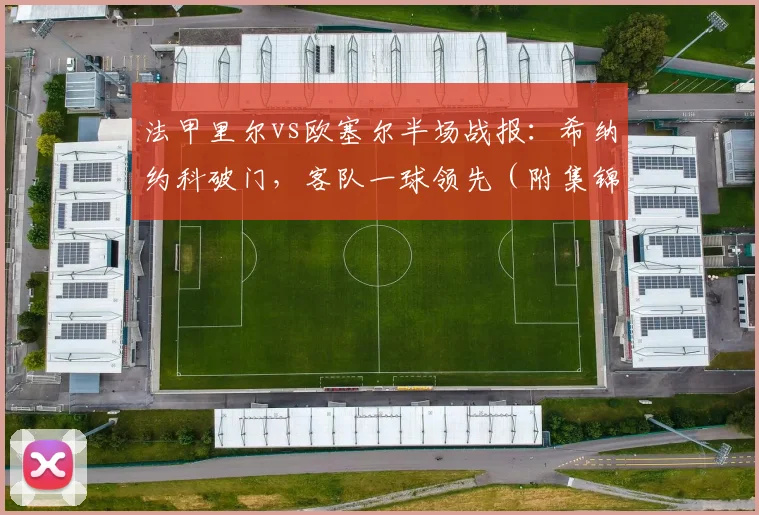 法甲里尔vs欧塞尔半场战报：希纳约科破门，客队一球领先（附集锦）